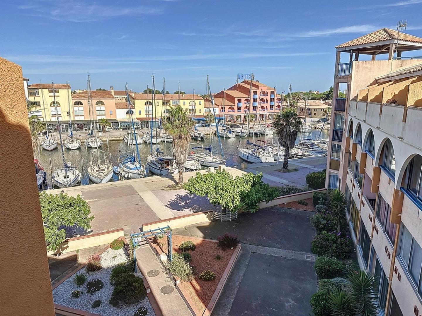 Appartement Vue Mer Sur Port De Leucate Climatise, Parking Gratuit, Linges Et Serviettes Inclus Exterior foto